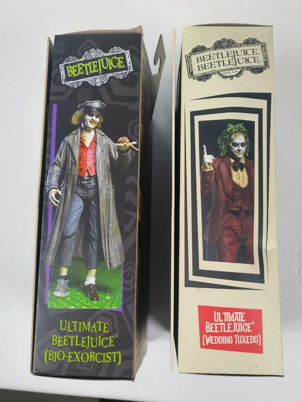 beetlejuice Movie Action Figures Lot Of 2 Monster In Box